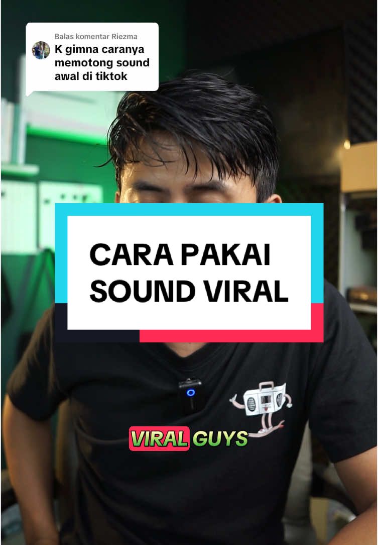 Membalas @Riezma Cara pakai sound viral di tiktok #edukasitiktok 