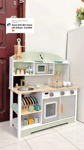 Replying to @Pydaa Shafri beli kat bag kuning sisss. Pls laa beli, sumpah lawa betul. Tak nyesal seriusss 😍✨ #fyp #kitchen #kitchendesign #kitchenplayset #playset #pretendplay #kids #kitchenkids #toys #toykids 
