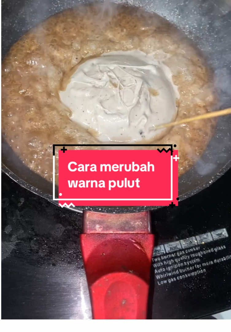 Begini cara merubah warna pulut putih agar menyerupai ranting #pikat #burcil #kicaumania 