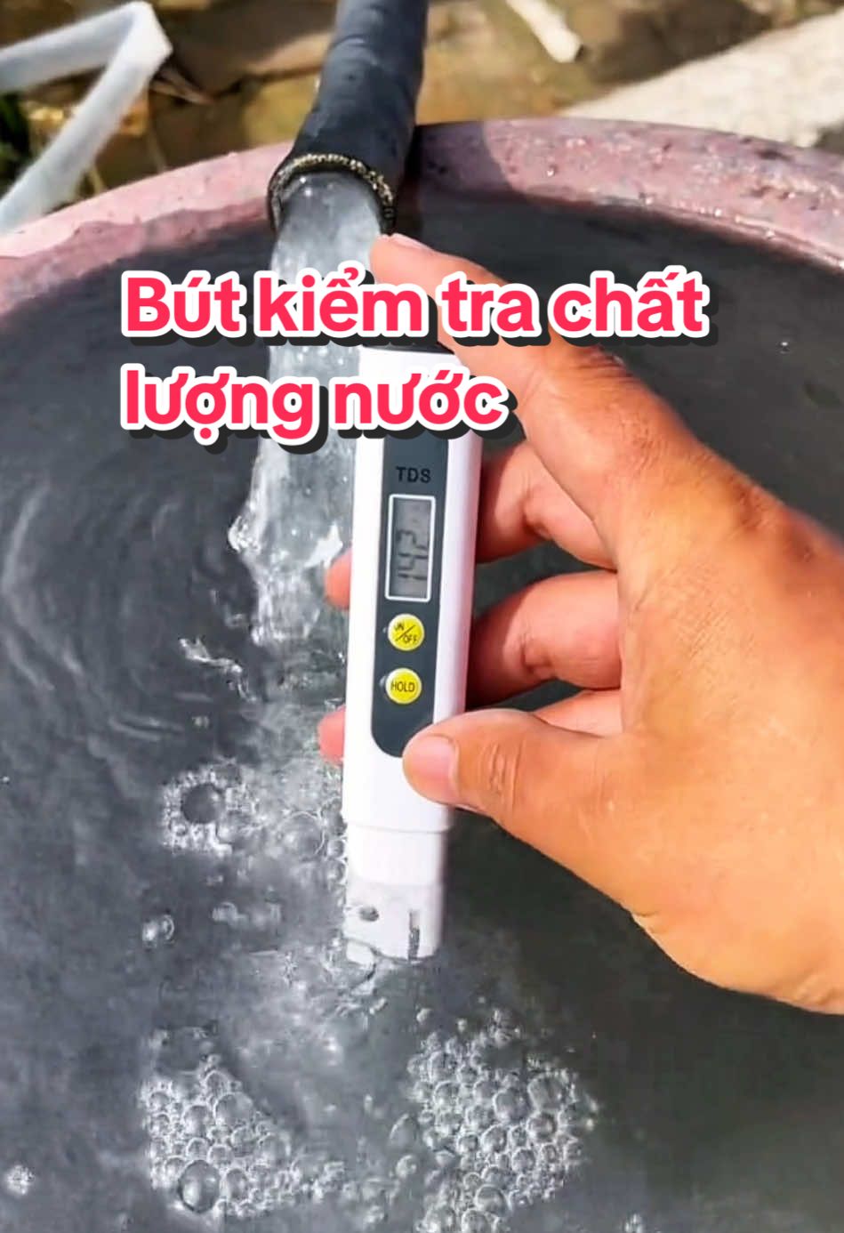 Cái bút đo chất lượng nước này chính xác lắm mọi người ạ #butkiemtranuoc #butkiemtrachatluongnuoc #butdochatluongnuoc #butdochatluongnuoctds #giadungtienich 