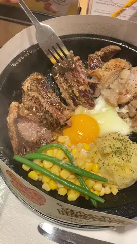 Pepper lunch 🤤 #sizzling #pepperlunch #food 