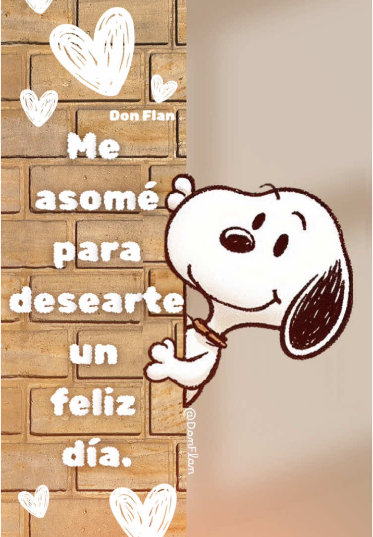 Feliz día #paratii #buenosdias #snoopy #donflan 