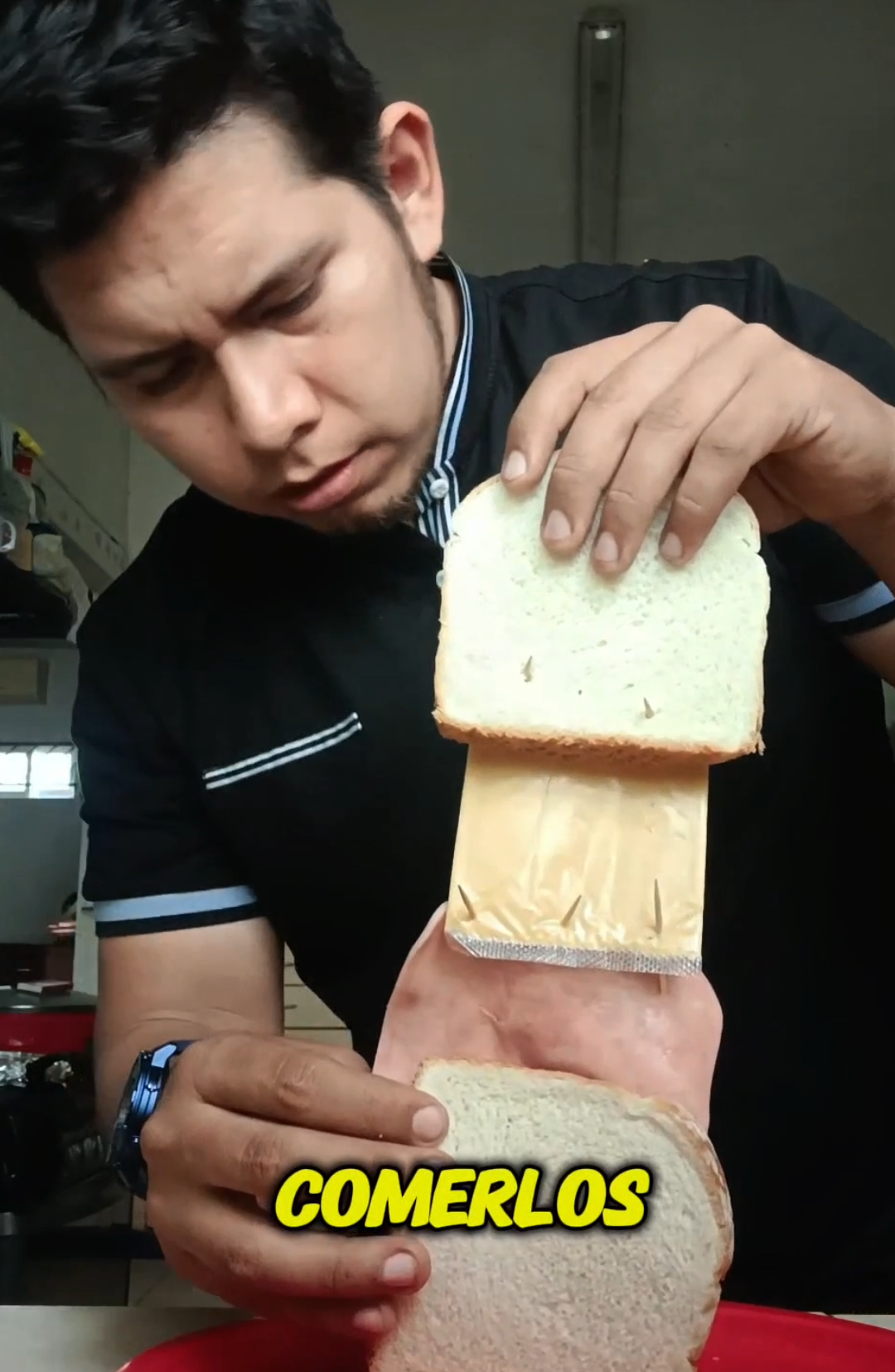 Ya no vuelvas a preparar tu sandwich de manera incorrecta #humor #tutos #cosasquenosabiashace5minutos 