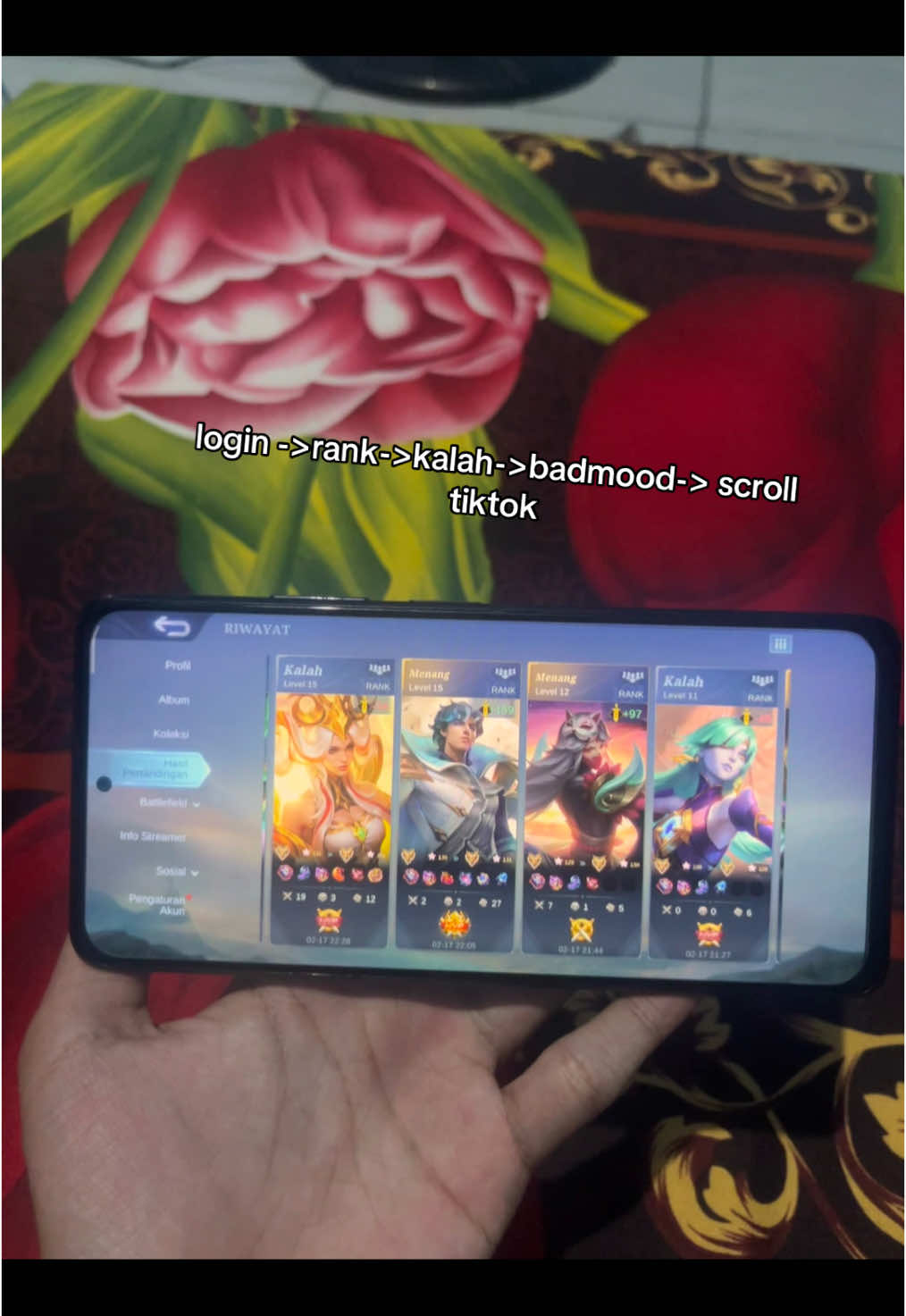 kalah dikit emosi😡😡  #mlbb #ml #4u #fyp #xyzabc #midlane #masukberanda #mobilelegends #emel #mid #lose #mage 