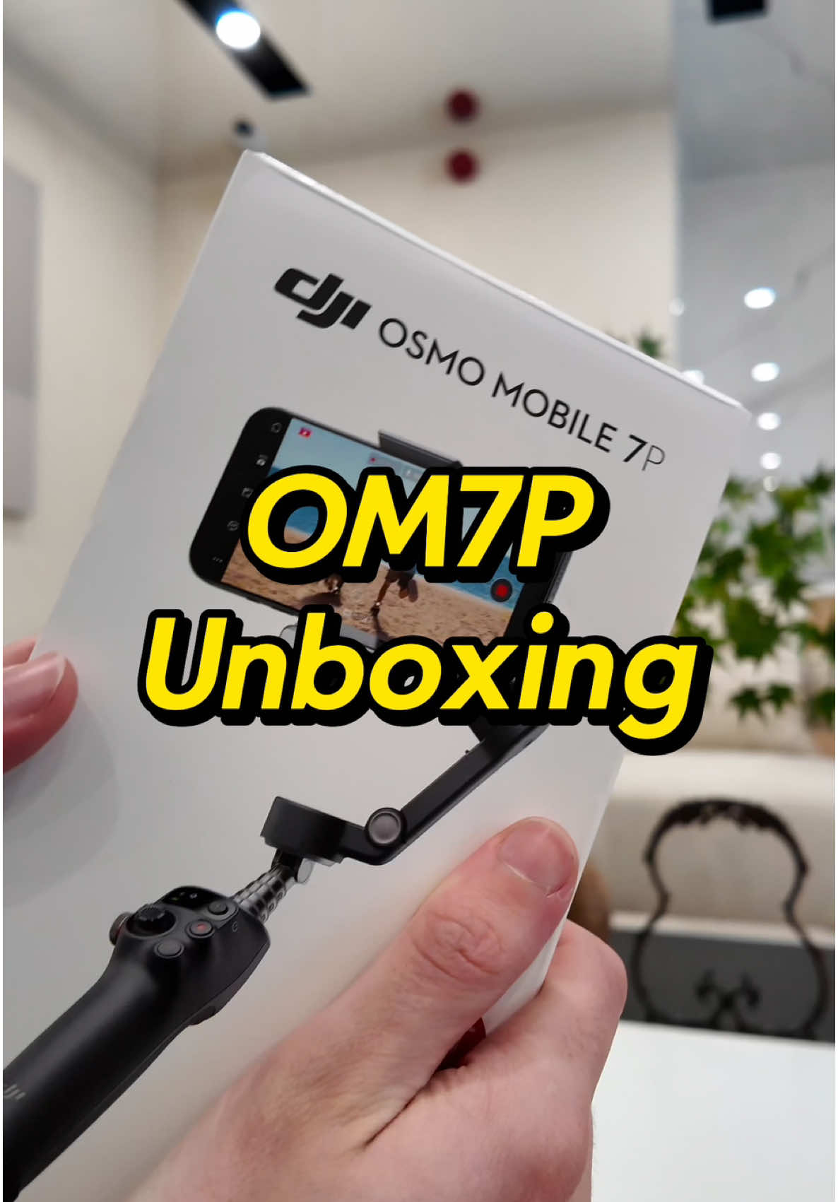 DJI Osmo Mobile 7P | Unboxing • #dji #djiuk #djiglobal #newproduct #new #gimbal #osmo #retail #retailstore #store #birmingham #london #uk #city #newrelease #osmomobile #osmomobile7 