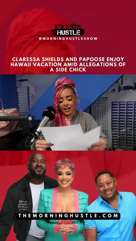 Claressa Shields took to social media to show off her Hawaii vacation with Papoose, saying ‘I wanted to keep him all to myself. I don’t mind people knowing we’re together, but I like to enjoy our time together without others judging us.’ However, according to blogger Tasha K, ‘one of his alleged side chicks is also in Hawaii.’🤯😳😩 . . . . . . . . . . @starringlorel @radiokingkyle @altonwalkershow #ClaressaShields #Papoose #TashaK