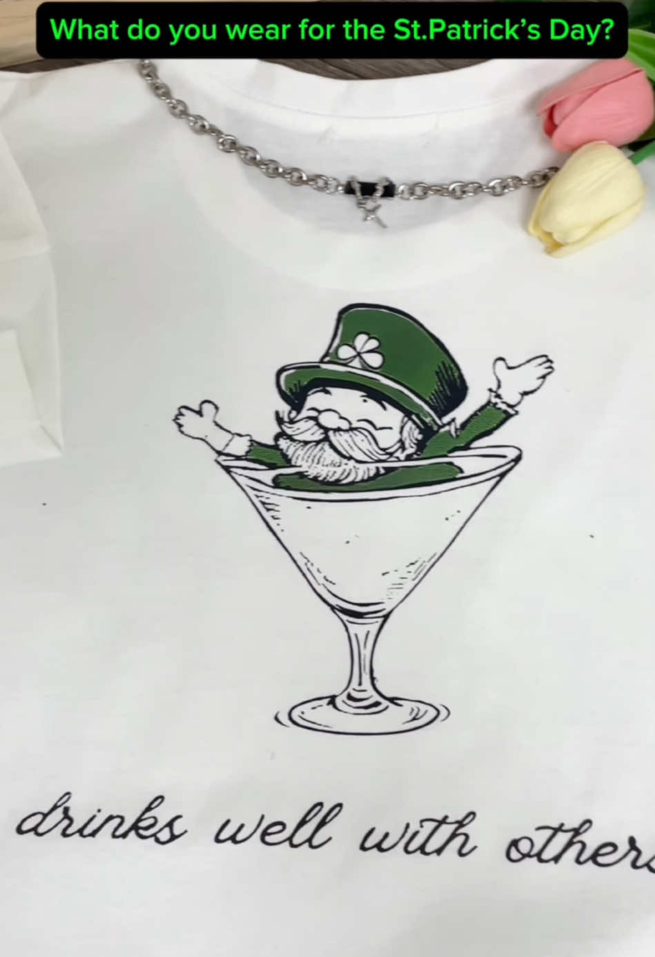 What do you wear for this St. Patrick Day??☘️☘️☘️ #stpatricksday #stpatricks #stpatricksdayshirt #stpatricksdayoutfit #stpaddysday #drinkswellwithothers #bluey #happystpatricksday 