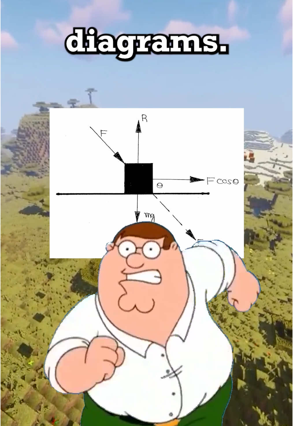 Free Body Diagrams with STEM Tutor Peter! What STEM topics should I cover next? - #petergriffin #familyguy #education #stem #funnyvideo #physics 