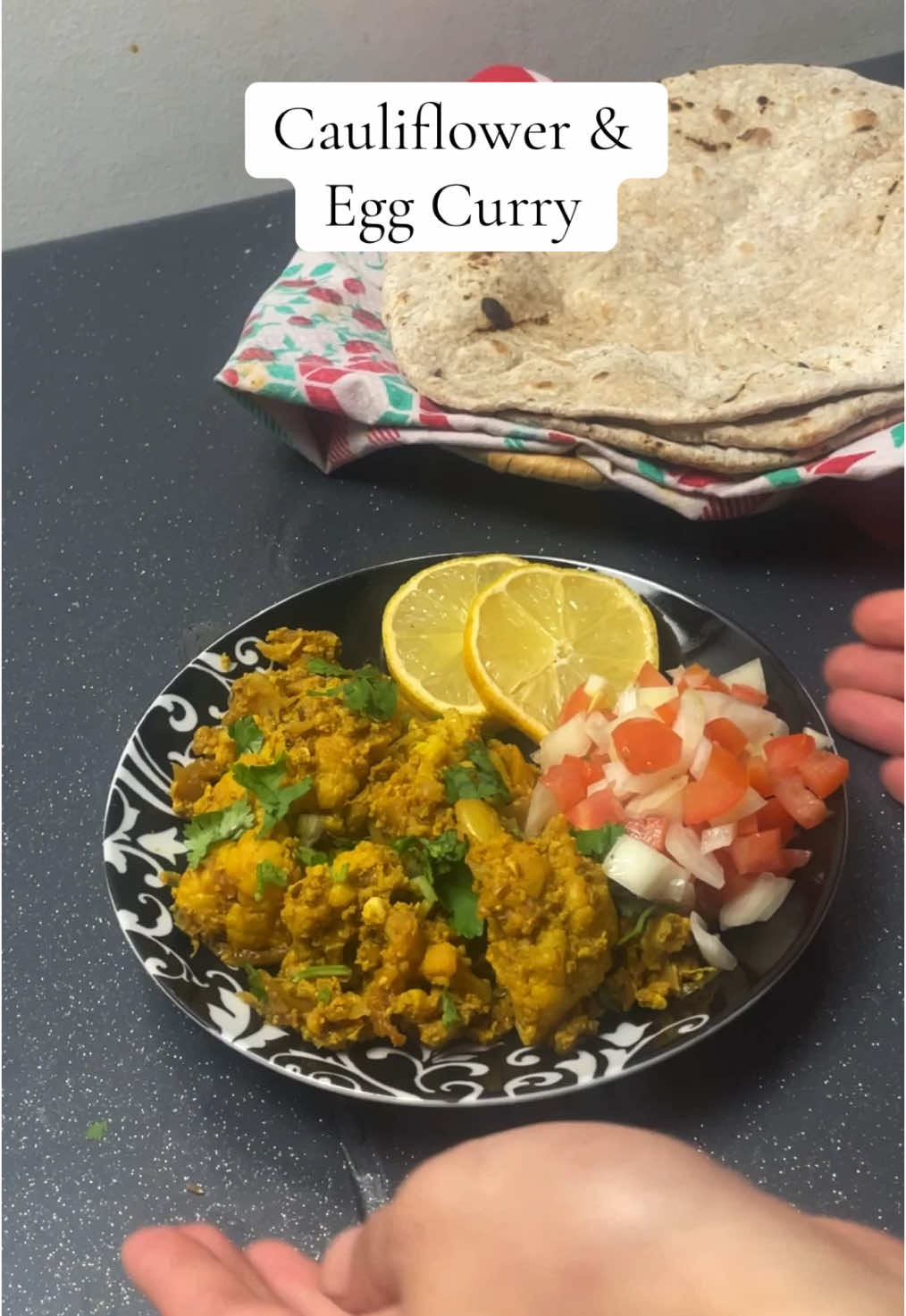 Cauliflower & Egg Curry Recipe A lot of people don’t add the stalks and leaves to their gobi but they are edible and nutritious. I would recommend you add them.  Oil Cauliflower Stalks & Leaves  2 Onions  5 Garlic Cloves 1-inch Ginger  2 Tomatoes  1 tsp Salt 1 tsp Chilli Powder 2 tsp Turmeric Powder (haldi) 2 Green Chillies Cauliflower Florets  Water (as needed) 4 Eggs  Coriander 2 tsp Cumin Seeds (roasted and crushed) #cauliflowercurry #andagobi #cauliflowereggcurry #cauliflowerandeggs #eggcurry #gobicurry #gobi #vegetariancurry #curryrecipe #curry #vegetarian #pakistanicookingrecipes #curryrecipes #curries #fyp #trendingvideos #viralrecipe #indianvegetarianrecipes #Recipe #recipevideo #recipereel #recipevideos #recipereels #recipe #food #cooking #theazizkitchen
