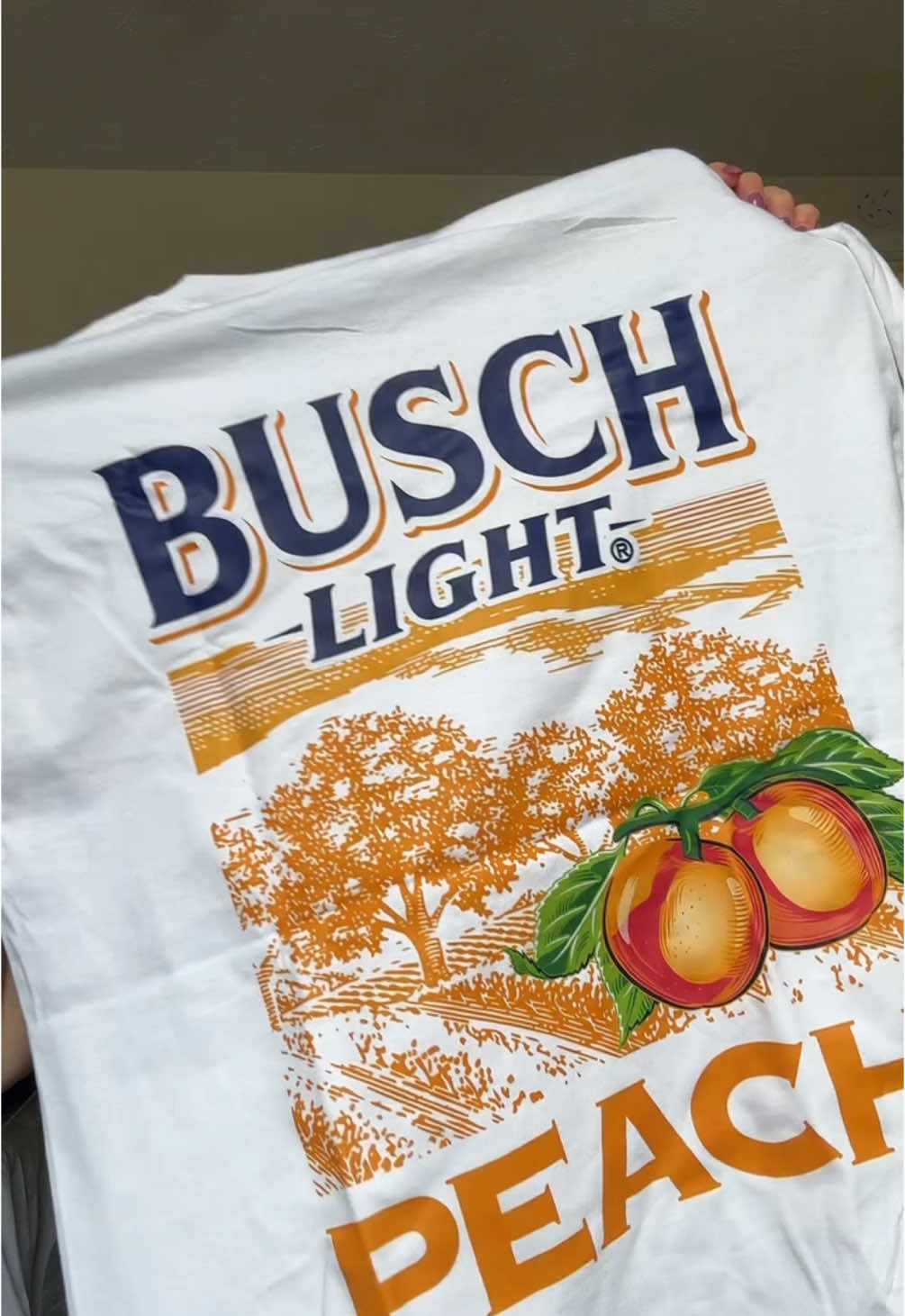 #buschlightshirt #buschlightpeach #beershirt 