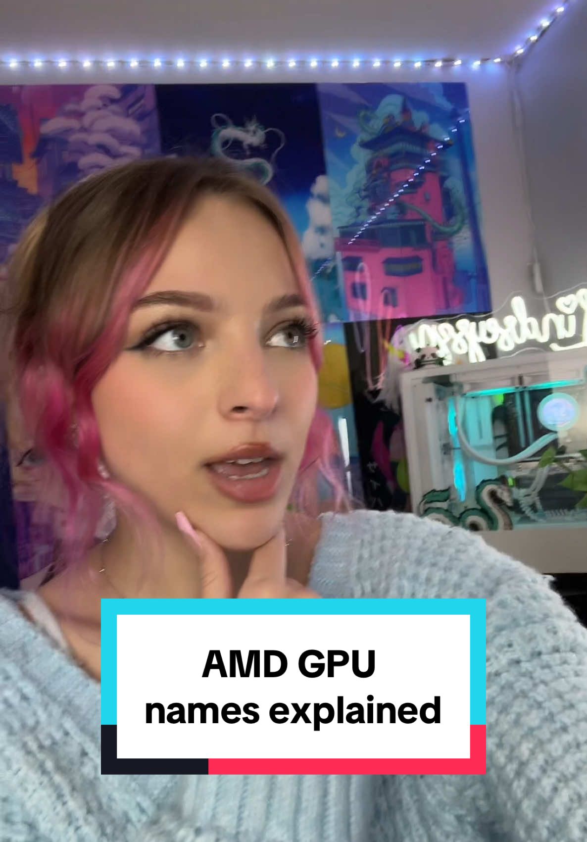 AMD GPU Names Explained #lindseyszn #techgirl #techbaddie #pcgamer #pcbuild #amd #amdgpu #pcsetup #techtok 