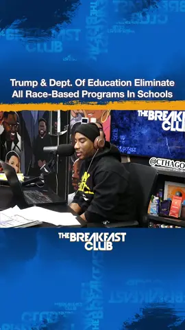 Donkey of The Day goes to Donald J Trump's Department of Education for eliminated ALL I mean ALL race-based programs in schools....PS: His presidency hasn't even been a full month yet! Tap into DOTD! #iHeartRadio