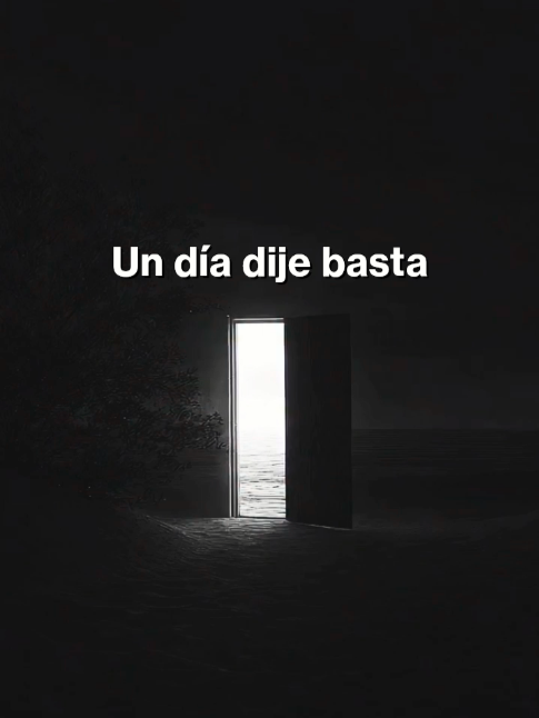 Un dia dije basta. Para más visita el enlace del perfil #SuperaTusLímites #MotivaciónDiaria #DesarrolloPersonal2024 #TransformaTuVida #CrecimientoSinLímites #ÉxitoYDisciplina #MentalidadGanadora #DesarrolloPersonal #CambiaTuMente #Motivación #CrecimientoPersonal #SuperaciónPersonal