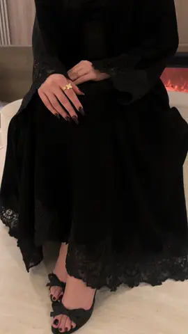 #الحمدلله_دائماً_وابداً❤️ #عبايات_سوداء #عبايات_شك_يدوي #عبايات_العيد 