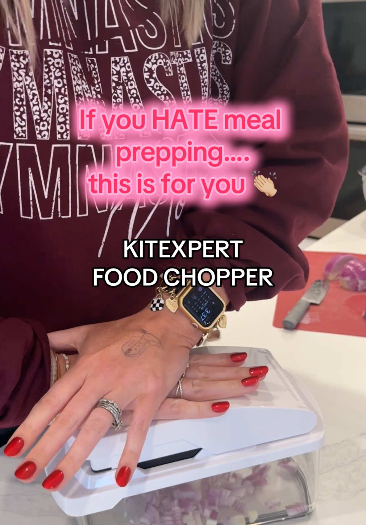 @KITEXPERT THANK YOU for making a good quality study food chopping that actually works! The amount of money I’ve spent on these gadgets that are GARBAGE is annoying. The lid pops off, the metal chopping doesn’t lock into place, I could go on and on. But this one is top notch quality! #kitexpert #kitexpertproducts #foodchopper #foodprep #mealprep #chopper #foodslicer #fooddicer #mealprepping #mealprephack #kitchen #kitchentools #kitchengadgets #KitchenHacks 