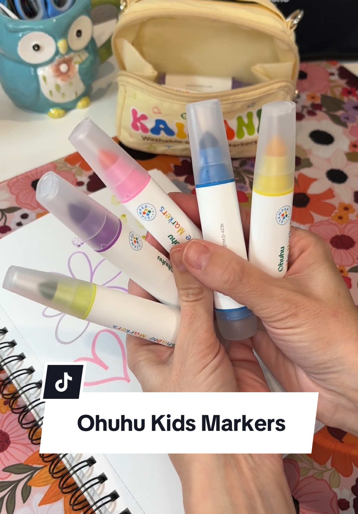 Kids’ art made easy with Ohuhu washable stamper markers #ohuhu #ohuhukidsmarkers #ohuhumarkers #artforkids #kidscrafts #kidsart #launchpadleaderboard 