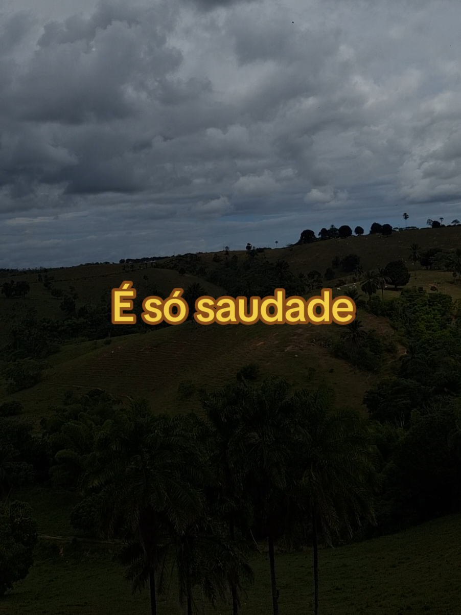 É só saudade mesmo sabe?  #reflexaododia 