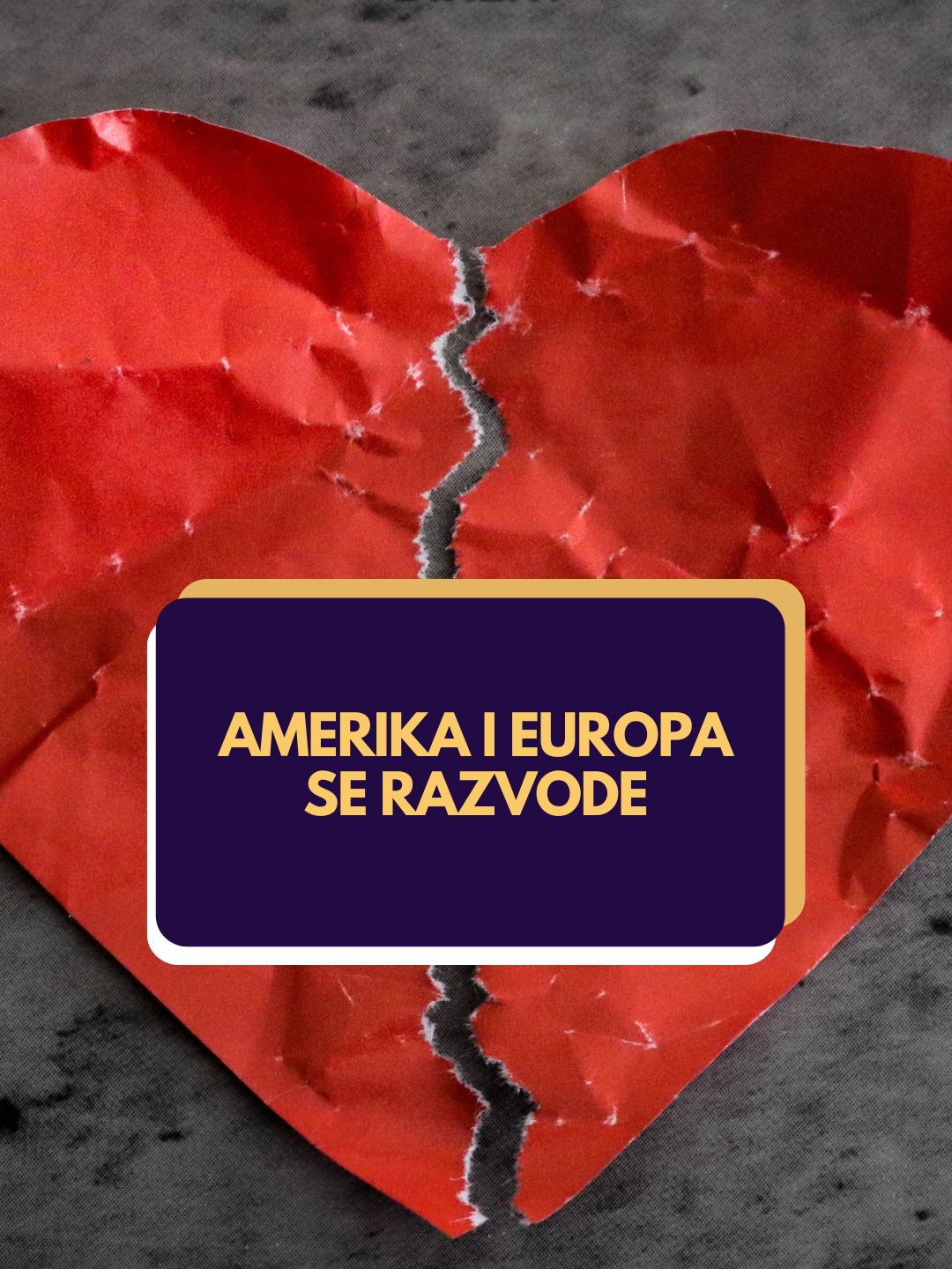 Gotovo je - Amerika se razvodi s Europom. S kime ćemo sada biti? 🥺 #rtldirekt #amerika #europa #zapad #donaldtrump #fyp