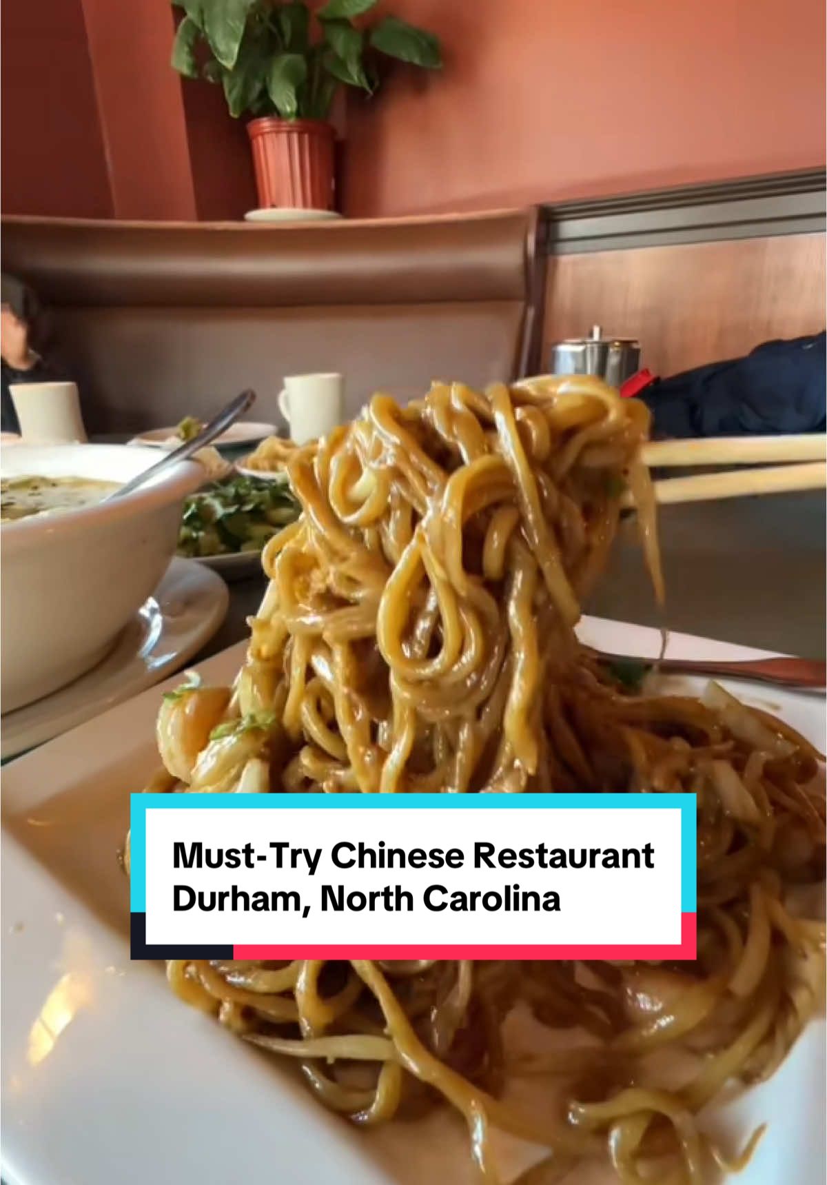 Reposting this hand-pulled noodles and dumplings gem of a restaurant in Durham, North Carolina 🥰.  📍Asian Kitchen  1125 NC-54, Durham, NC 27707