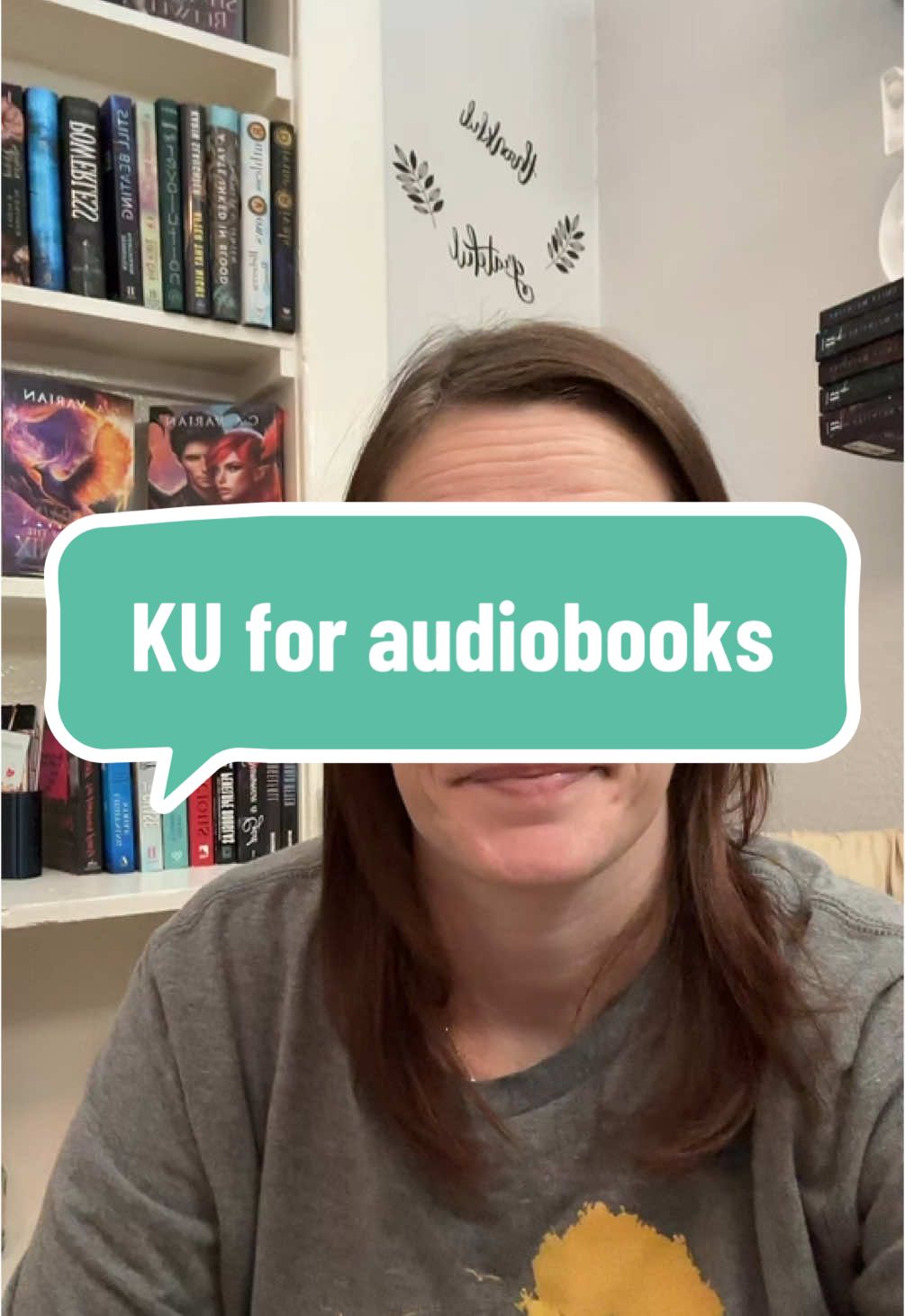 Here’s a quick tutorial @Lanie📚🍄  hope this helps!  If anyone has any questions please let me know I think this is such a great feature to KU for us audiobook girlies. #audiobooks #ku #audiobooksarereading #kindleunlimited #booktoker 