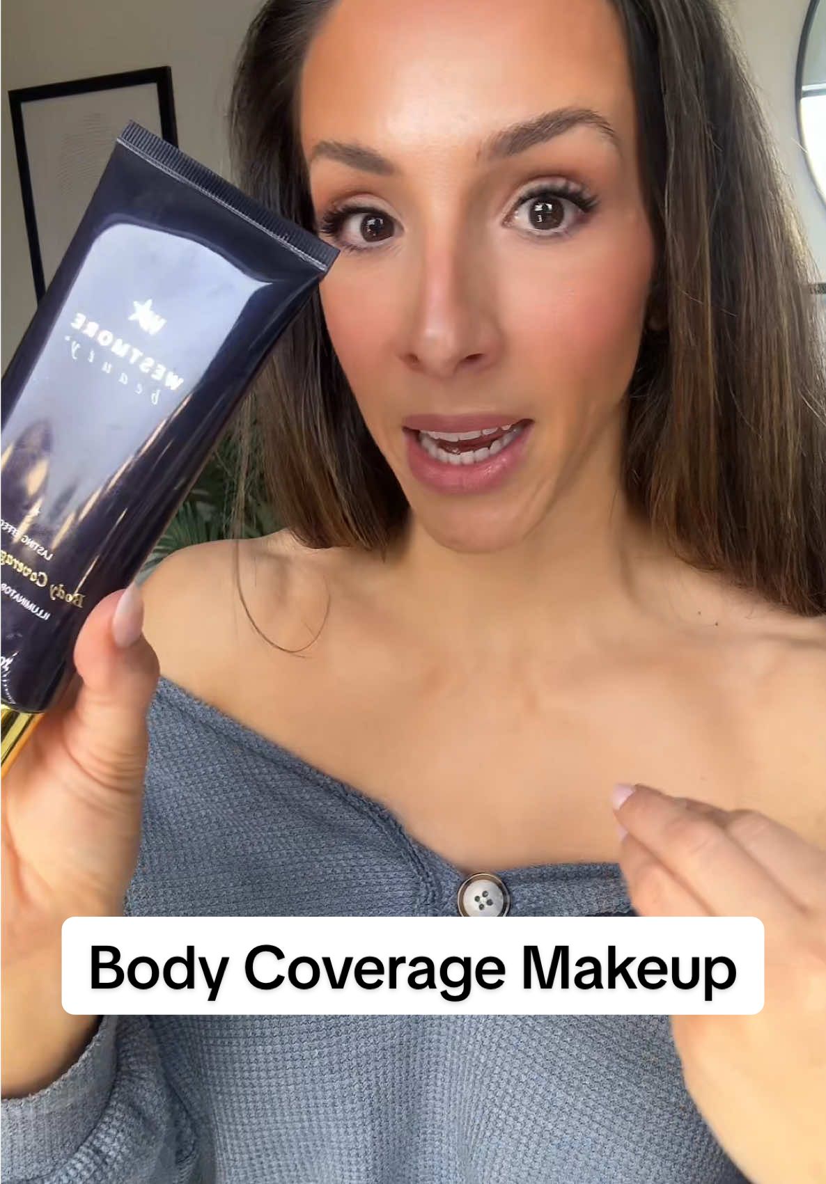 have you ever wondered how celebrities get that glowing skin on the red carpet? It’s right here! This Hollywood secret will give you that gorgeous glow for any special occasion ✨ @@Westmore Beauty##westmorebeauty##bodycoverageperfector##bodymakeup##glowingskin##matureskinmakeup