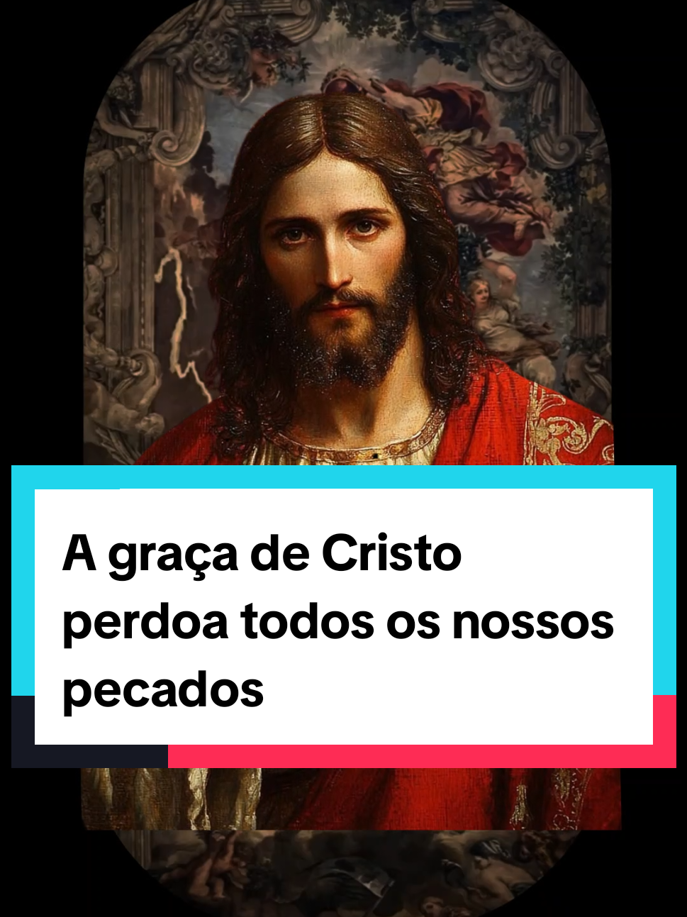 A graça de Cristo perdoa todos os nossos pecados. #jesus #jesuscristo #amordecristo #deus #pecado 