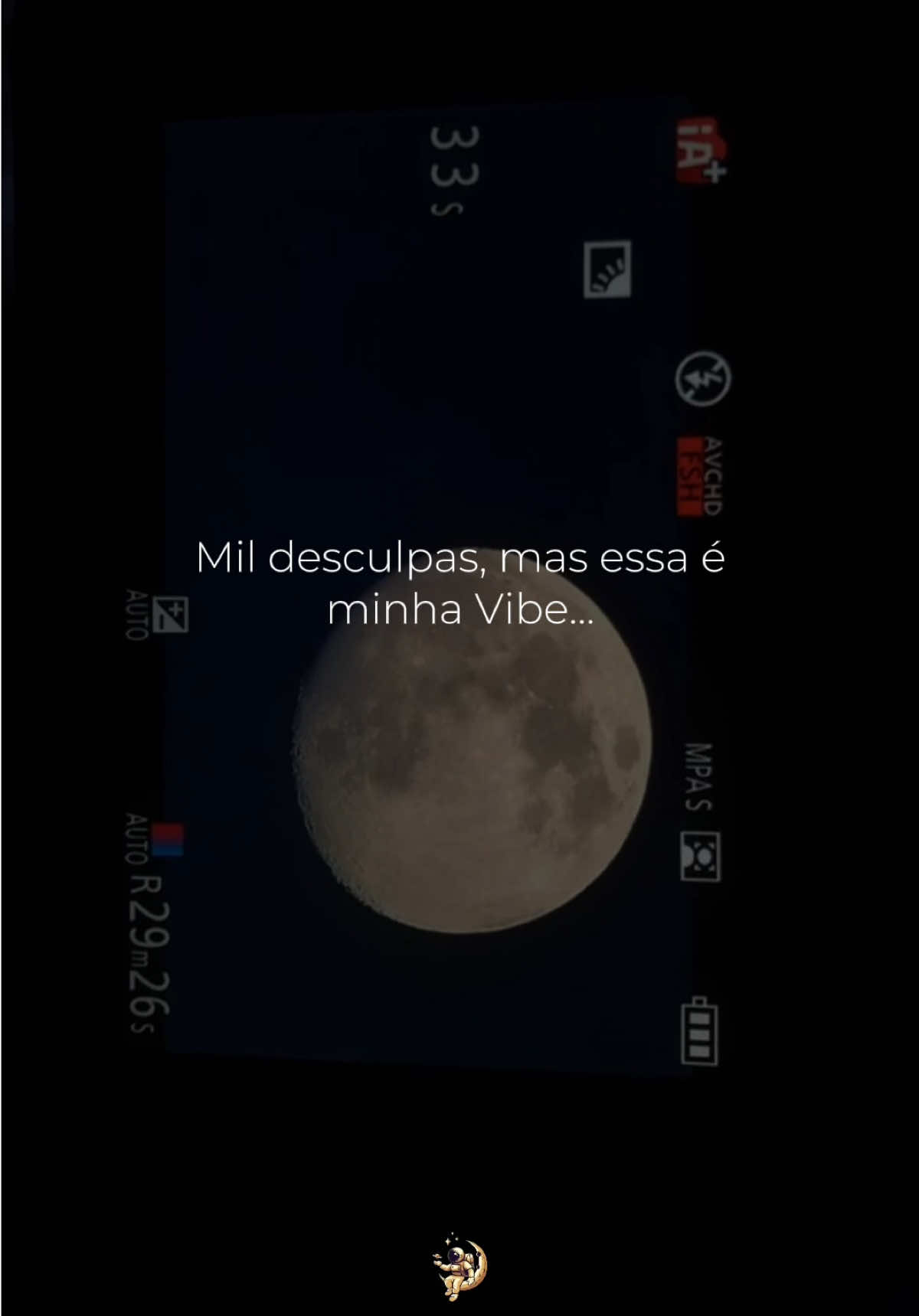 A minha Vibe ✨ Essa mensagem é para você !!! Você já tentou fotografar a Lua e as Estrelas, mas acabou com uma imagem borrada, onde a Lua parece mais uma “Luz de Poste” do que um Astro Majestoso ?  Se esse é o seu desafio, tenho a solução perfeita para você! Com o Manual “O Mundo da Astrofotografia”, suas fotos da Lua e das Estrelas ganharão nitidez e precisão, sem borrões ou distorções.  Este Manual será o seu guia essencial para dominar a arte de capturar a beleza dos Astros com perfeição.  E não para por aí, ao adquirir, você receberá dois Aplicativos Premium Gratuitos (Stellarium e Lightroom) para aprimorar ainda mais suas imagens.  Interessada ? Comente “Astronomia” que entrarei em contato diretamente com você no seu Direct. Tags: #moon #universo #cosmos #space #astronomia #astrofotografia #cosmosentertainment 