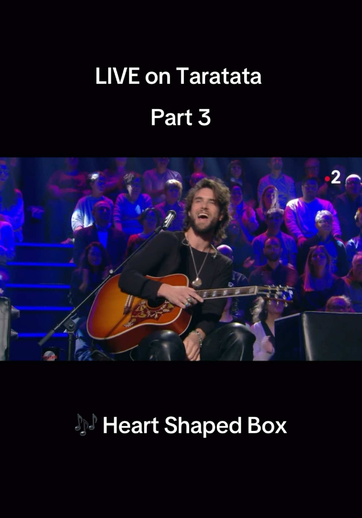 🎶 Heart Shaped Box - Nirvana Cover - LIVE on Taratata