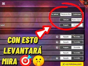 Con Esta opción PEGARÁS TENGO TODO ROJO 🎯🥵 #FreeFire 