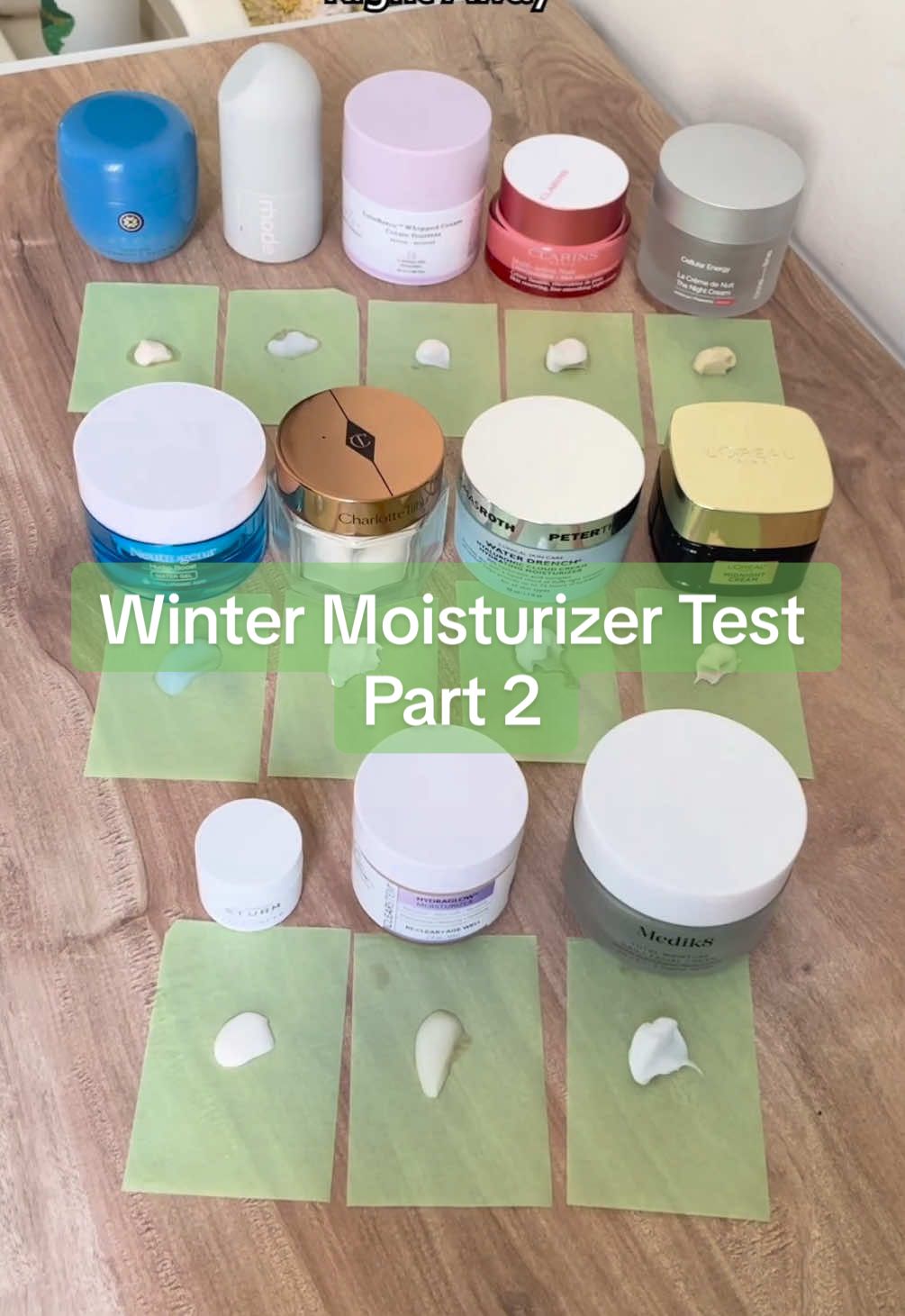 Which moisturizer should we test next? Use the link in bio to shop for your skin type! #moisturizer #skincare #moisturizers #winterskincare #dryskin #bestmoisturizer #oilyskin #skincaretips #commissionearned