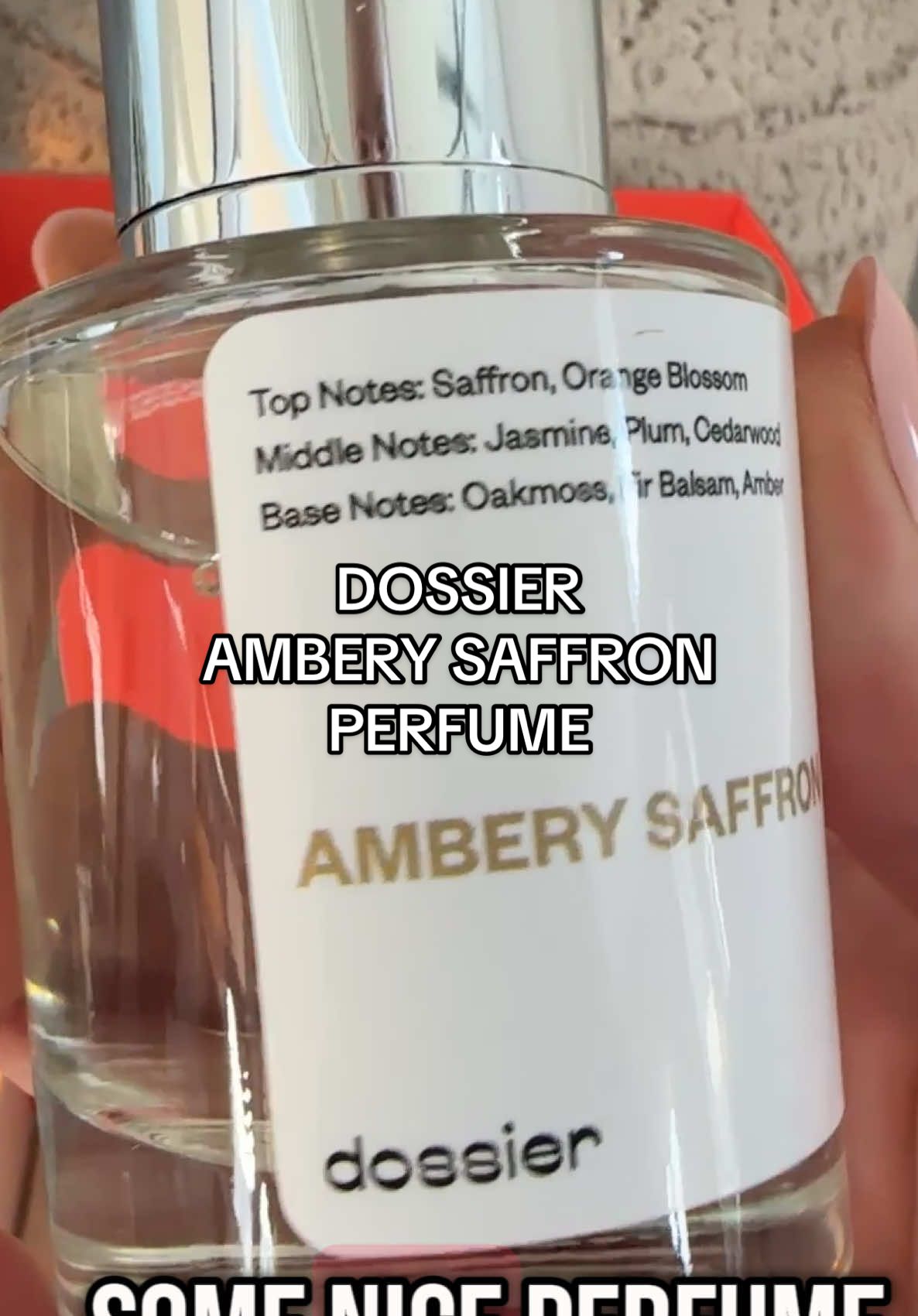 I couldn’t believe this price. I could’ve swore she was wearing some top dollar designer perfume! @dossier.co , you’ve got a new customer 🤭 #dossierco #dossierperfumes #dossierperfume #ambersaffron #amberysaffron #amberysaffronperfume #amberysaffrondossier #muskyperfume #perfume #scent 