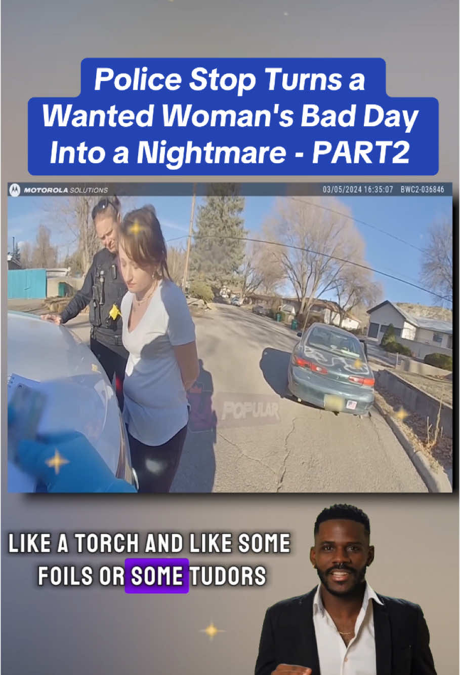 Police Stop Turns a Wanted Woman's Bad Day Into a Nightmare - PART2 #cops #police #policeofficer #foryou #foryoupage #bodycam #viral #viralvideo #trending