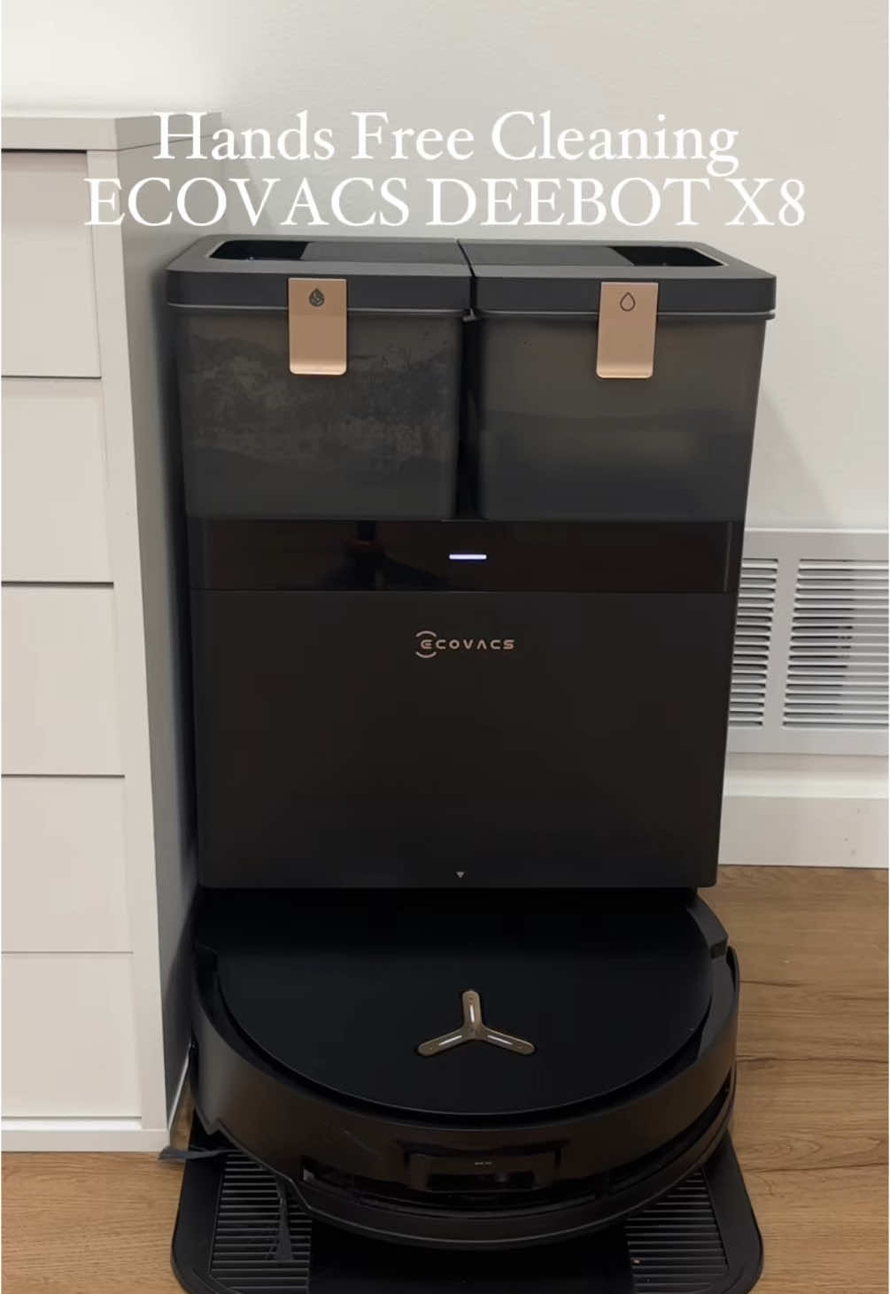 Just tested the @ECOVACS DEEBOT X8 PRO OMNI, and I’m seriously impressed with the always-clean OZMO Roller! ✨ It’s a game-changer for keeping my floors spotless without worrying about dirty mops. Plus, with TruEdge and ZeroTangle tech, it gets every corner and doesn’t leave hair behind! 🧹 Want one? Check the link in my bio or search 