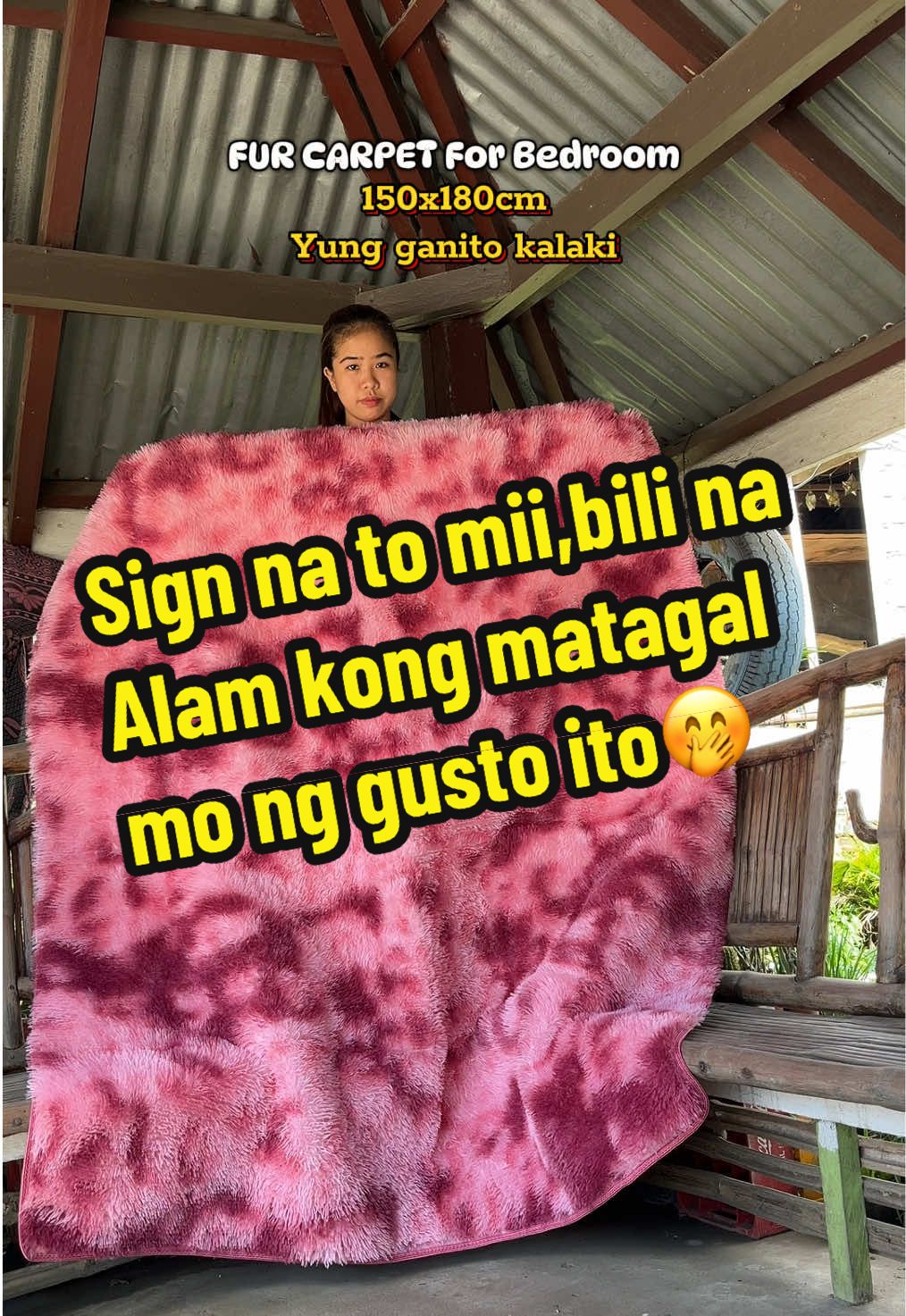 Kung gusto mo rin gumanda ang kwarto and sala nyo, go kana dito mii🤭 #furcarpet #fluffycarpet #carpet #carpets @HTC Home Textile 