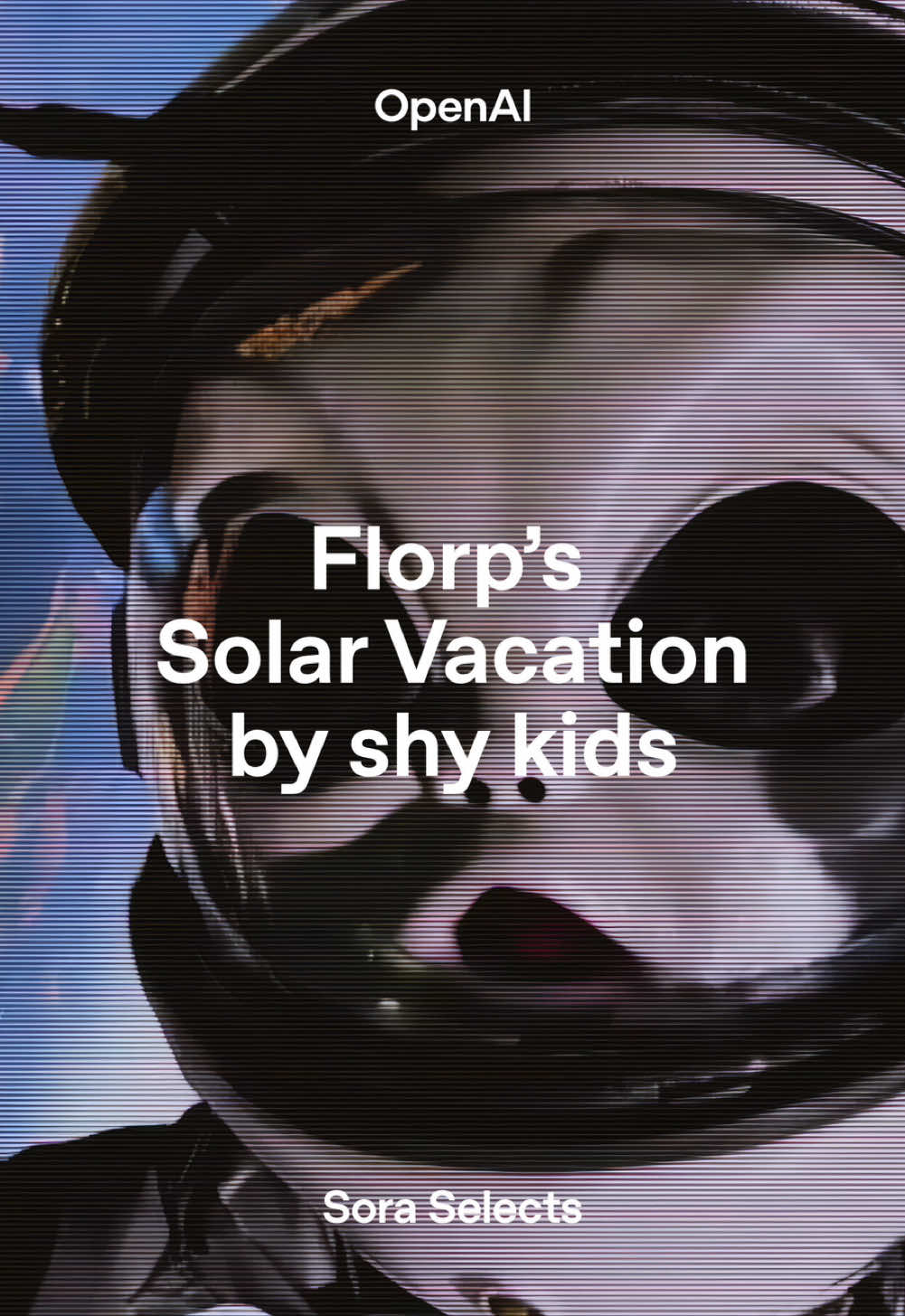 Florp’s Solar Vacation was created as part of OpenAI’s Sora Showcase by @shy kids with shots generated by Sora. shykids’ intention was to show humanity from an alternative point of view — telling the story of Florp, a young alien “eflecting on his trip to Planet Earth and the human species.“ Shykids, a team of multi-faceted artists, began as three friends and has evolved into a versatile production company.  They create most of their projects from scratch, proficient in various aspects such as writing, directing, producing, shooting, editing, animating, VFX, and composing music. They are known for their vibrant animation, dubbed “punk-rock Pixar.” Most recently, they have created some of the first films using Sora, including Airhead, Deflated, and My Love.