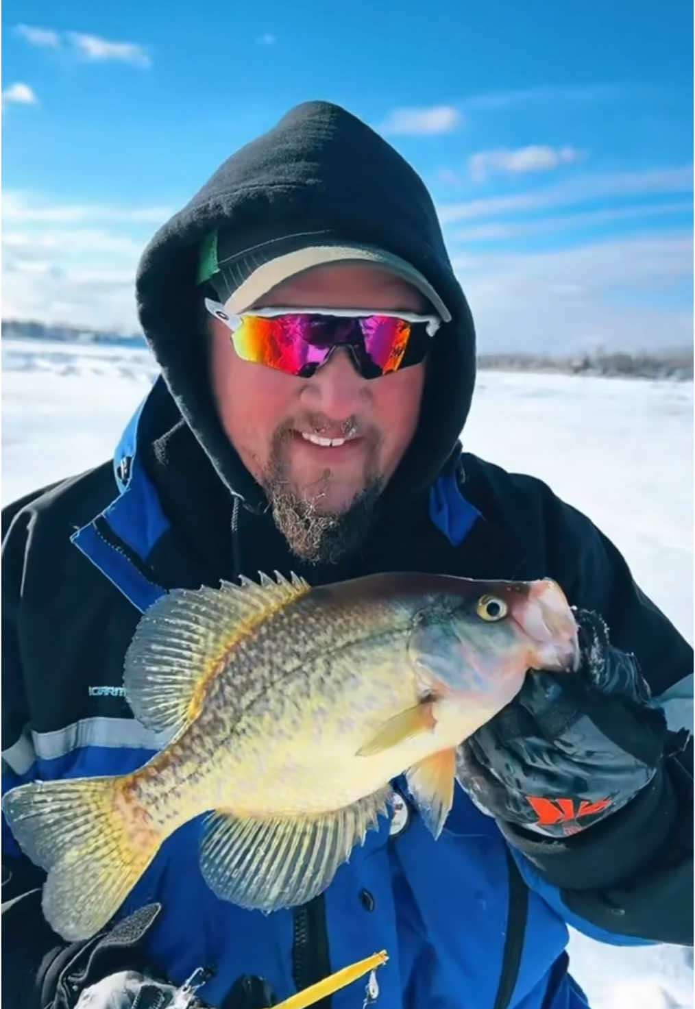 Slammin Slabbers with @Ice Guys Fish House Rentals #Fishing #Crappie #Minnesota  #Ice 