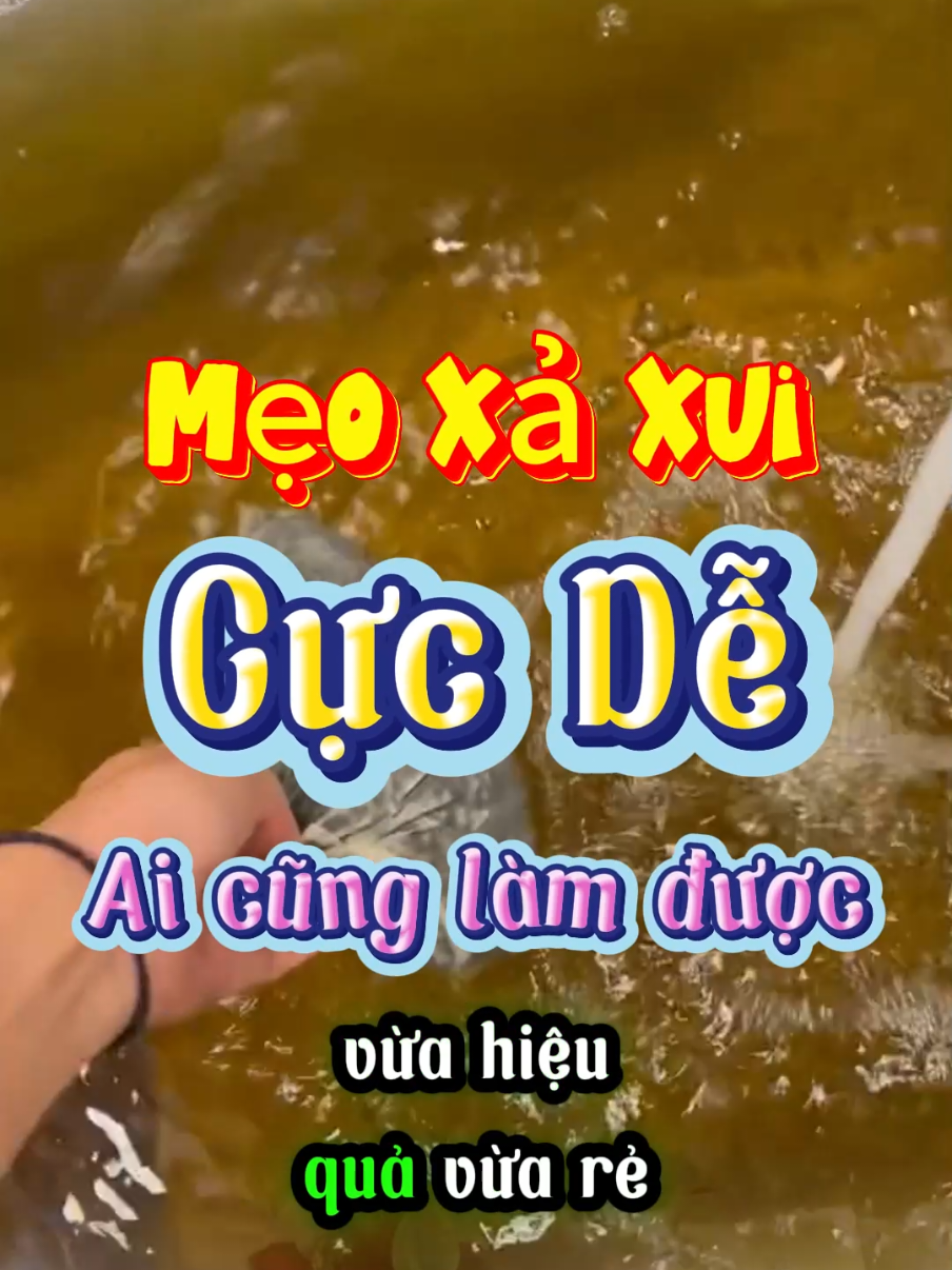 Mẹo xả xui cực dễ ai cũng có thể làm được. #tayue #tamtayue #xaxui #tamxaxui #tamthaoduoc #catlongnhuy #tamtayuecatlongnhuy 