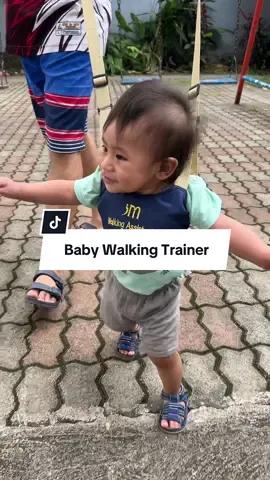 Hindi na nga sumasakit likod namin dahil dito sa walking trainer ᥫ᭡. #walker #babywalker #babywalkingassistance #babywalkingharness #babywalking #babywalkingsupport 