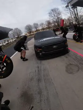 Atlanta prep 🫡 #nascar #pitstop #gopro #truck #atlanta #fyp #fy #fypシ 