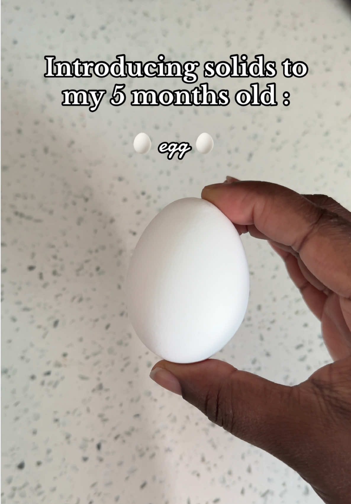 PART 8 | Baby Food Series: Hard boiled egg + Breastmilk... #babypuree #babyoftiktok #babytiktok #weaningjourney #babyfirstfood #momtok #babymeal #fyp #egg #5monthsoldbaby  #100foodsbeforeone #CapCut 