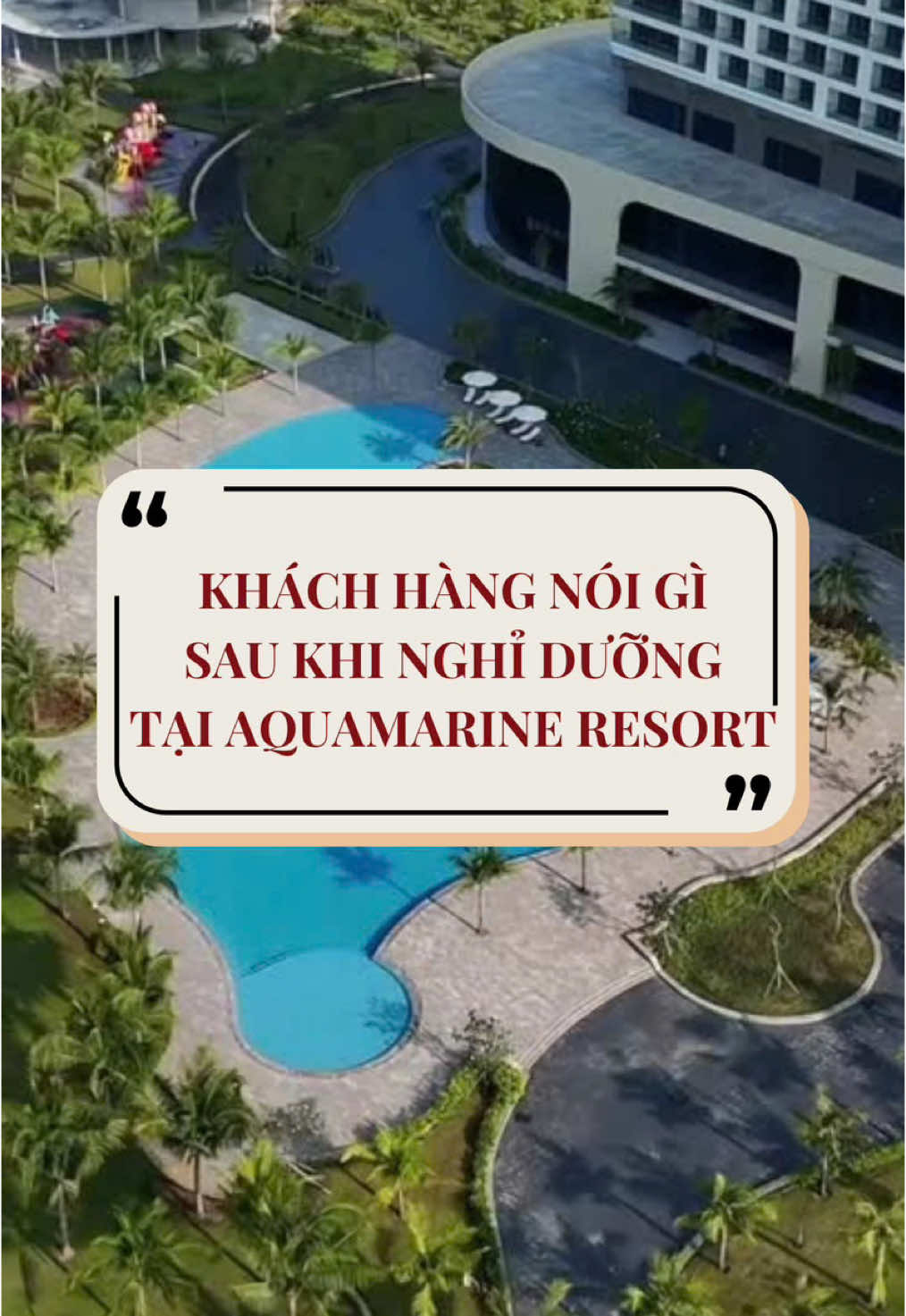 Chúng mình xin cám ơn những yêu thương mà quý khách hàng đã đặc biệt dành cho Aquamarine Resort & Spa🫶🏻✨ #feedback #review #resort #nhatrang #travel #traveltiktok #dulichvietnam #fyp #foryou #viral #xh #trending 