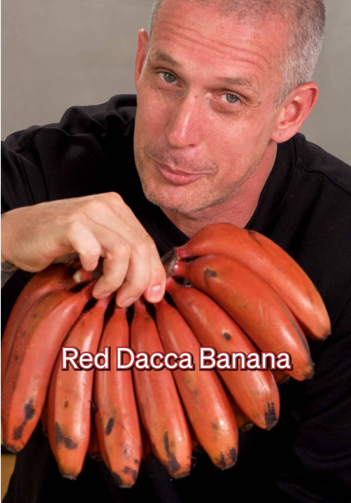 What’s your favourite banana? The red Dacca banana has to be up there in my mind.  #fruit #banana #fyp #viral 