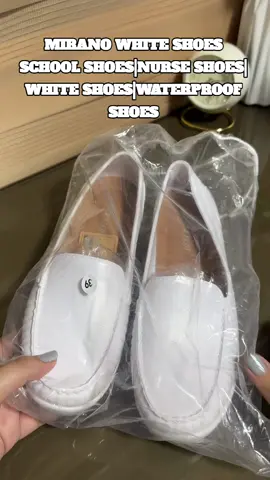 MIRANO WHITE SHOES SCHOOL SHOES|NURSE SHOES|WHITE SHOES|WATERPROOF SHOES #schoolshoes #whiteshoes #shoes 