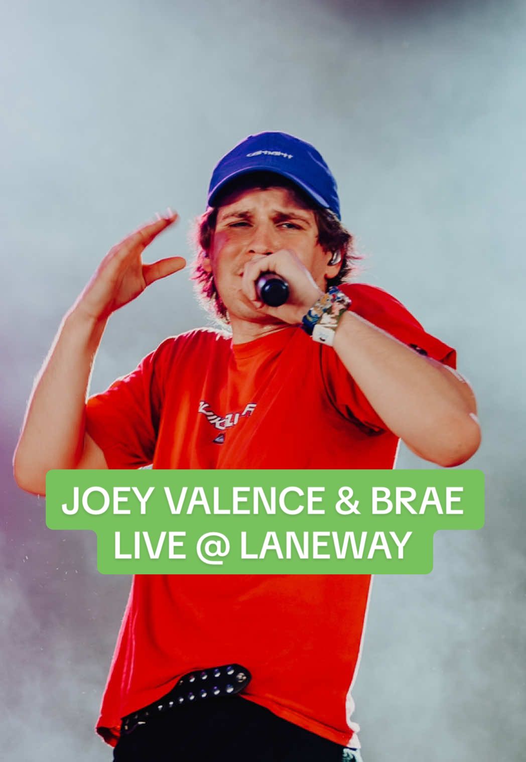 Replying to @Far Cough nah. ‘punk tactics’ live at @Laneway Festival sydney.  #lanewayfestival #joeyvalenceandbrae #livemusic 