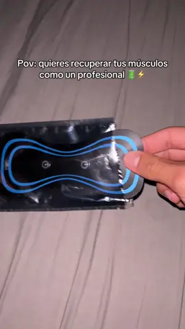 Esto me ayudó a conseguir mis objetivos físicos🔋 #massage #masaje #musculo #deportista #masajeadorelectrico #estimuladormuscular 