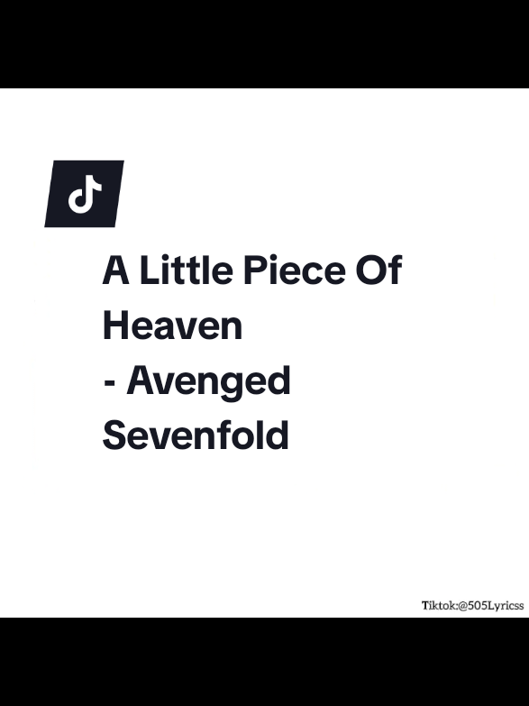 A Little Piece Of Heaven - Avenged Sevenfold #CapCut #foryoupagee #4u #4upage #xybca #foru  #english #music #musik #songs #lyrics #jawa #fyp #dangdut #difarinaindra #a7x #avengedsevenfold  #alittlepieceofheaven #A7X #AVENGEDSEVENFOLD #koplo #dangdutkoplo #krama #fypage #trend #trending #viral #viralvideo #musik #liriklagu #songs #song #music #lirik #lyrics #lyricsvideo #2025  #fyppppppppppppppppppppppp #foryou