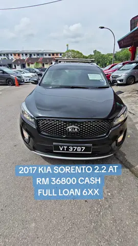 2017 KIA SORENTO 2.2 AT  RM 36800 CASH FULL LOAN 6XX IVAN PANG 01137773299 #kia #kiasorento #mpv #awd #fullloan #johor #review #jb #murah #sv #cash #johorbahru #malaysia #SVAUTOMOBILE #kereta #offer #loanbank 