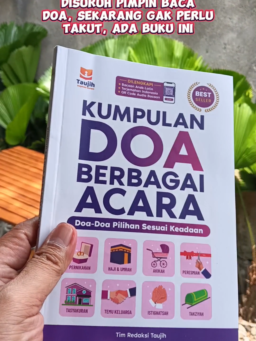 Disuruh pimpin doa acara apapun sekarang gak perlu takut dan grogi, sekarang udah ada solusinya. Buku kumpulan doa berbagai acara keagamaan atau kemasyarakatan, lengkap bahasa arab, latin dan terjemahan + audio MP3 #doadoayangterbaik #doadoa #doa #doaharian #bukudoaharian #bukudoa #wibgajian #cuantanpabatas #pakdno 