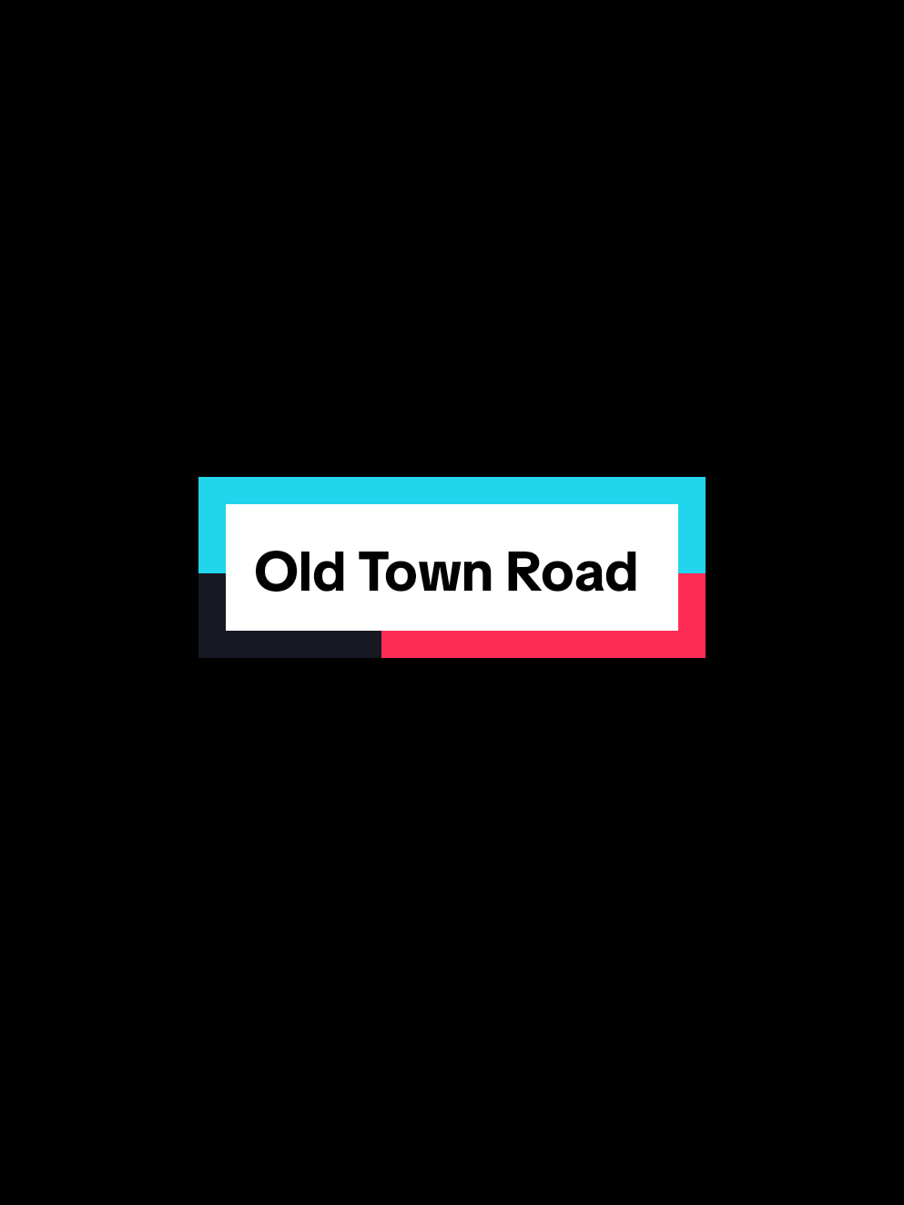 Old Town Road 🛣️  #oldtownroad #trend #liriklagu #overlay #cover #lyrics 