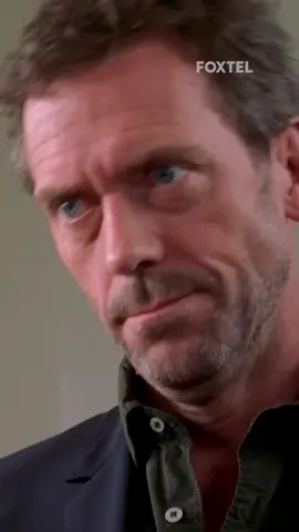Dr. House, a man of many languages 🤭 #House #HughLaurie #Foxtel